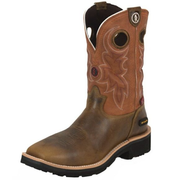 Tony Lama Brown Leather Men\'s Boots